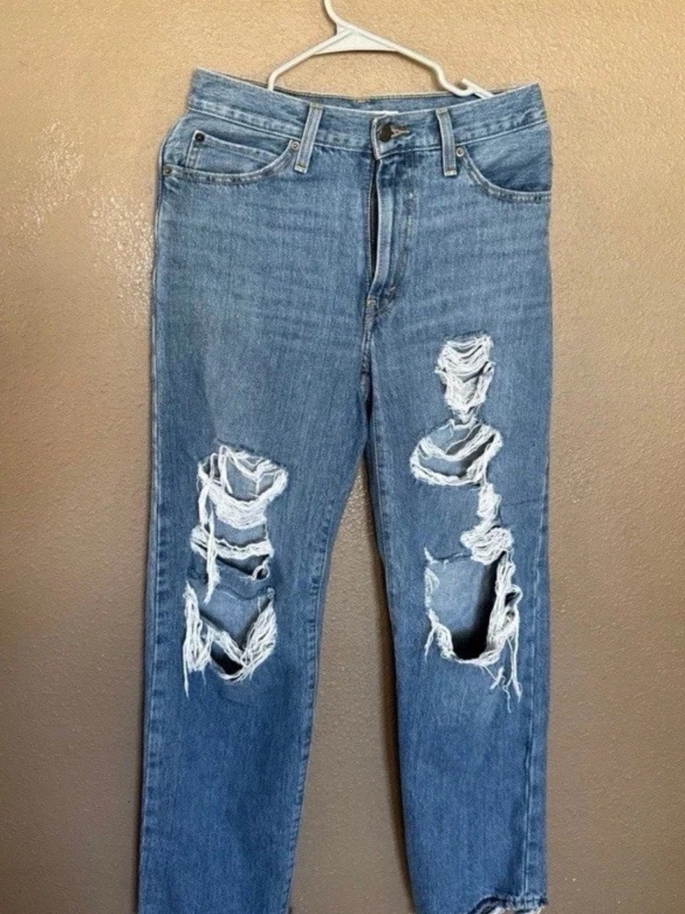 Levi's Women's 94 Baggy Jeans Blue